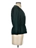 J.Crew 100% Polyester Green 3/4 Sleeve Blouse Size 2 - photo 4