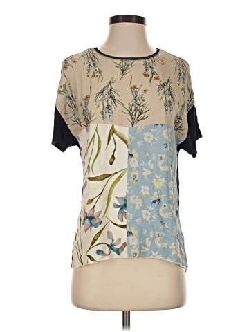 Zara W&B Collection Short Sleeve T-Shirt (view 1)