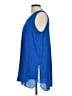 Adrienne Vittadini 100% Polyester Blue Sleeveless Blouse Size L - photo 5