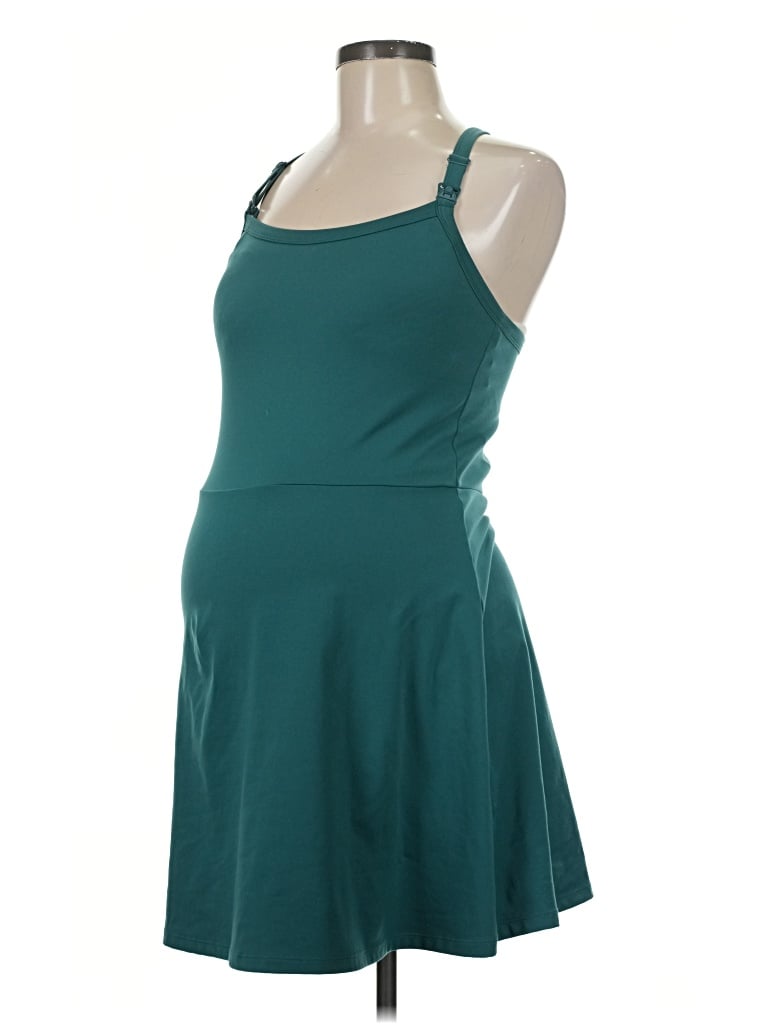 Pre-owned Kindred Bravely Casual Dress In Teal