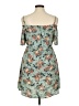 Due Time Maternity Tropical Teal Casual Dress Size XL - photo 2