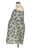 Due Time Maternity Tropical Teal Casual Dress Size XL - photo 5