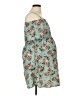 Due Time Maternity Tropical Teal Casual Dress Size XL - photo 4