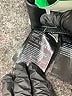 H&M 100% Polyester Metallic Black Casual Pants Size 8 - photo 4