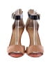 Nine West 100% Leather Color Block Tan Wedges Size 10 - photo 2