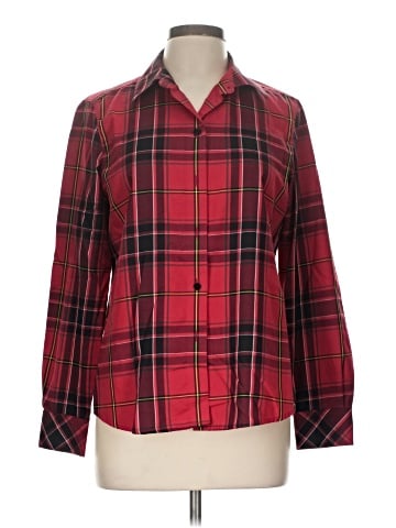 Foxcroft Long Sleeve Button-Down Shirt (view 1)