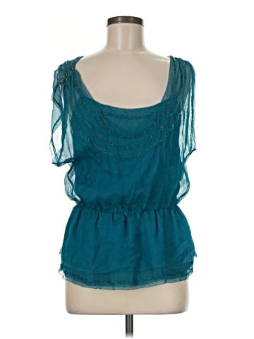 Diane von Furstenberg Sleeveless Silk Top (view 1)