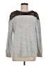 THML Animal Print Gray Pullover Sweater Size M - photo 1