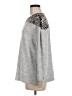 THML Animal Print Gray Pullover Sweater Size M - photo 5