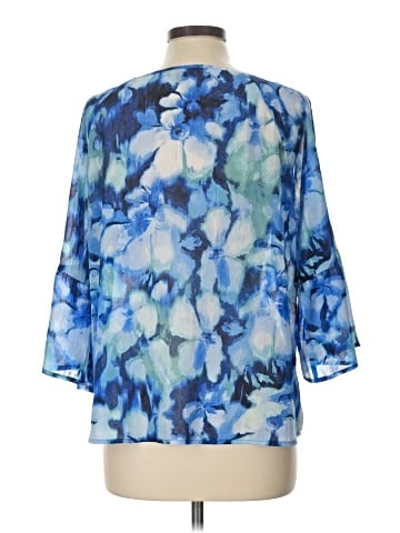 Sara Michelle 3/4 Sleeve Blouse (view 2)