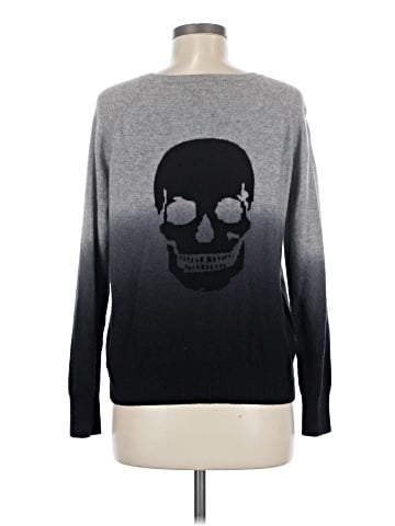 Skull Cashmere Cashmere Pullover Sweater (view 2)