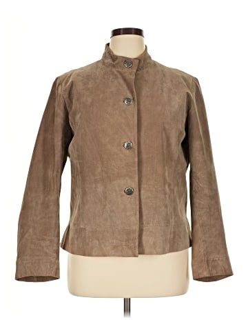 Chico's Leather Jacket (view 1)