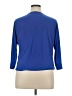 Notations Blue 3/4 Sleeve Blouse Size XL - photo 2