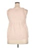 Johnny Was 100% Polyester Pink Sleeveless Blouse Size L - photo 2
