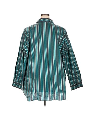 Roaman's Long Sleeve Button-Down Shirt (view 2)
