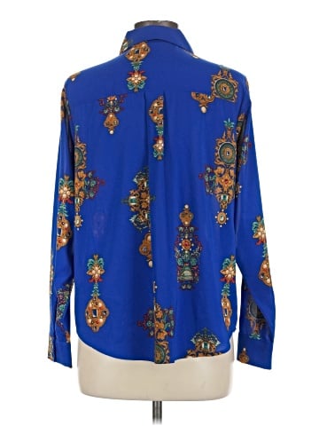 Motto Long Sleeve Blouse (view 2)