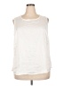 Kasper White Sleeveless Blouse Size 2X - photo 1