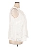 Kasper White Sleeveless Blouse Size 2X - photo 4