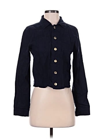 Ellen Tracy Long Sleeve Button-Down Shirt (view 1)
