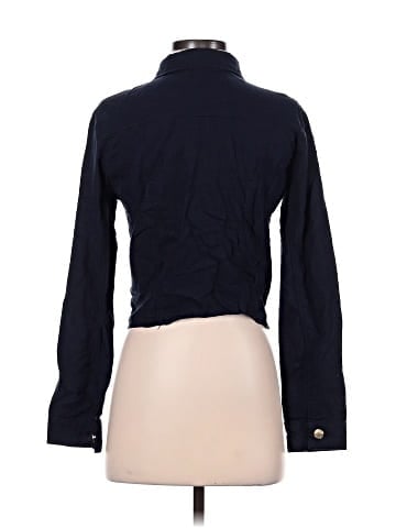 Ellen Tracy Long Sleeve Button-Down Shirt (view 2)