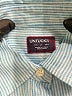 UNTUCKit 100% Linen Blue Long Sleeve Button-Down Shirt Size 2 - photo 7