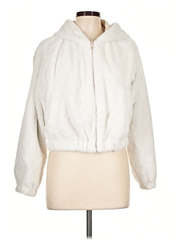Love Tree Faux Fur Jacket (view 1)