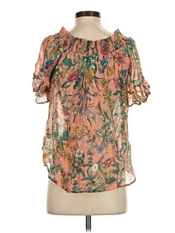 Umgee Short Sleeve Blouse (view 2)