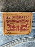 Levi's 100% Cotton Blue Denim Shorts Size 26 waist - photo 3