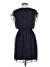En Focus Studio 100% Polyester Polka Dots Blue Casual Dress Size 12 - photo 2
