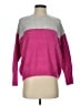 Vince Camuto Color Block Pink Pullover Sweater Size XS - photo 1