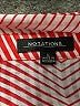 Notations 100% Polyester Red Sleeveless Blouse Size L - photo 7