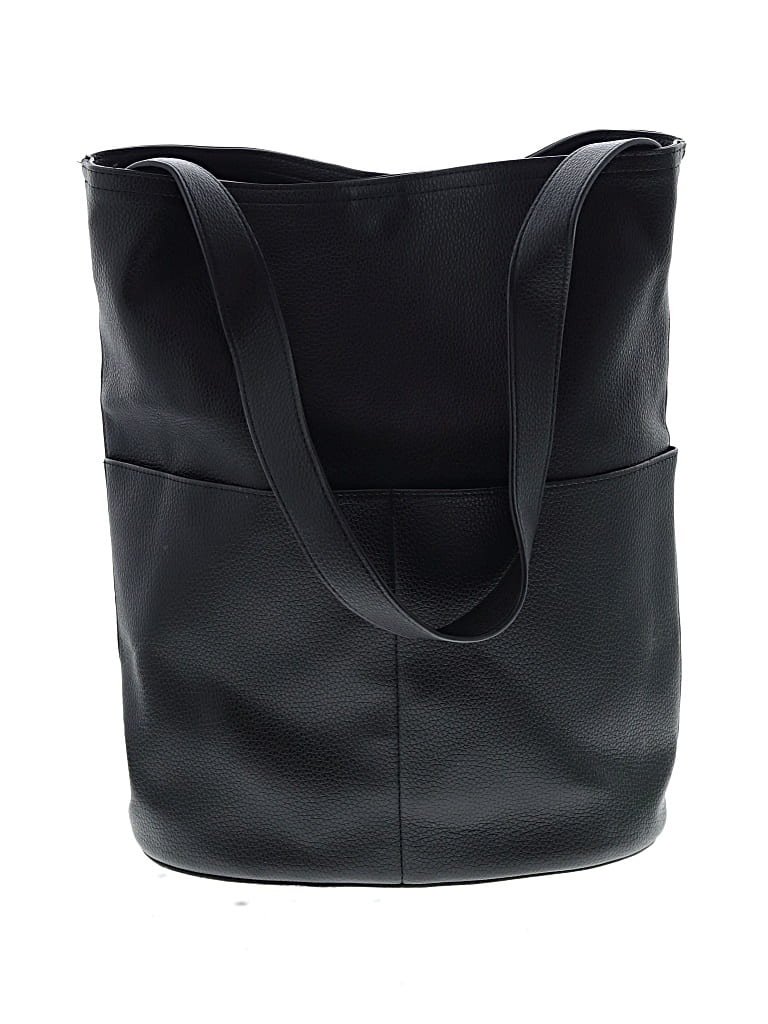 Pre-owned Lands' End Tote Bag In Black