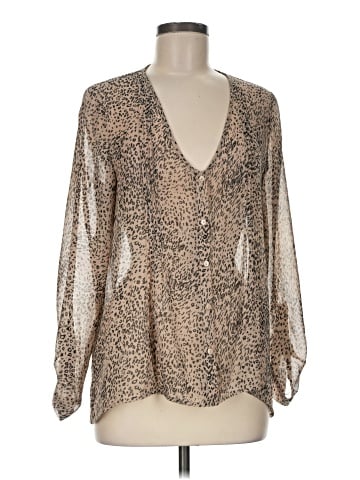 Pins and Needles Long Sleeve Blouse (view 1)