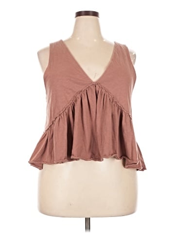 American Eagle Outfitters Sleeveless Blouse (view 1)
