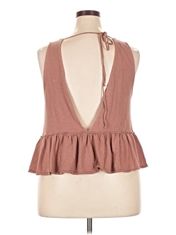 American Eagle Outfitters Sleeveless Blouse (view 2)