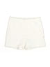 Hanna Andersson Solid Ivory Athletic Shorts Size 6 - photo 1