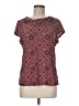 Kasper Red Short Sleeve Blouse Size M - photo 1