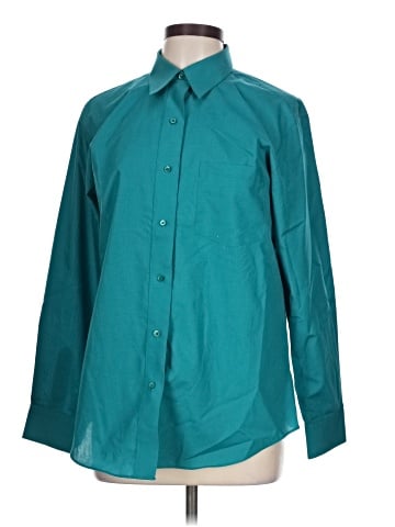 Foxcroft Long Sleeve Button-Down Shirt (view 1)