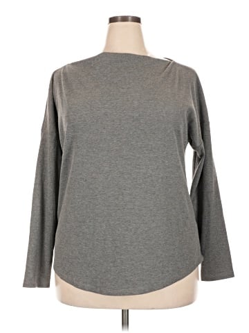 Caslon Long Sleeve T-Shirt (view 1)