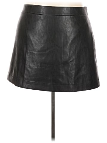 J.Crew Factory Store Faux Leather Skirt (view 1)