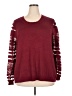 89th & Madison Burgundy Pullover Sweater Size 2X - photo 1