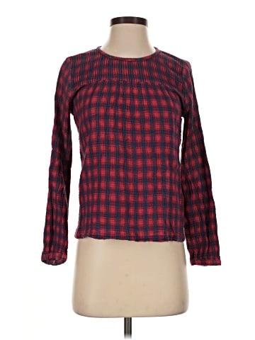 Hem & Thread Long Sleeve Blouse (view 1)