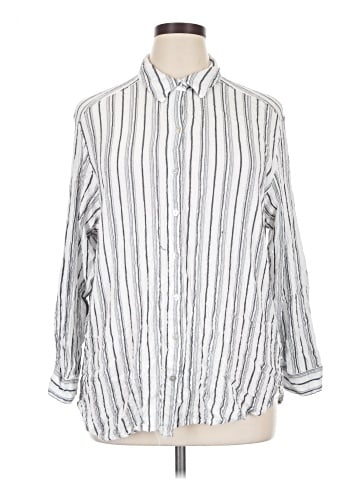 Jane and Delancey 3/4 Sleeve Button-Down Shirt (view 1)