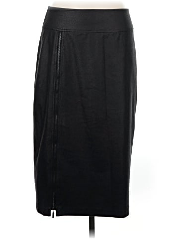 Tribal Faux Leather Skirt (view 1)