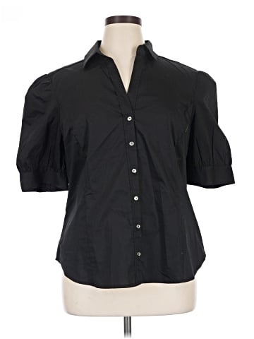 7th Avenue Design Studio New York & Company 3/4 Sleeve Button-Down Shirt (view 1)