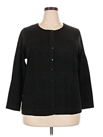 August Silk Cardigan (view 1)
