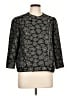 Marc by Marc Jacobs 100% Silk Silver Black Jacket Size 12 - photo 1