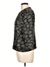 Marc by Marc Jacobs 100% Silk Silver Black Jacket Size 12 - photo 5