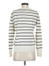 Banana Republic Stripes White Wool Pullover Sweater Size S - photo 2