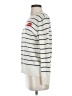 Banana Republic Stripes White Wool Pullover Sweater Size S - photo 5
